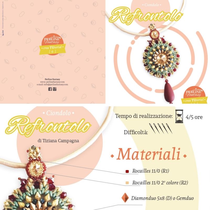 Schema Illustrativo Ciondolo ''Refrontolo'' di Tiziana Campagna