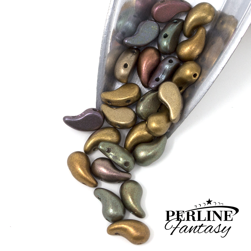 Perline Zoliduo Purple Iris Gold - Versione Destra