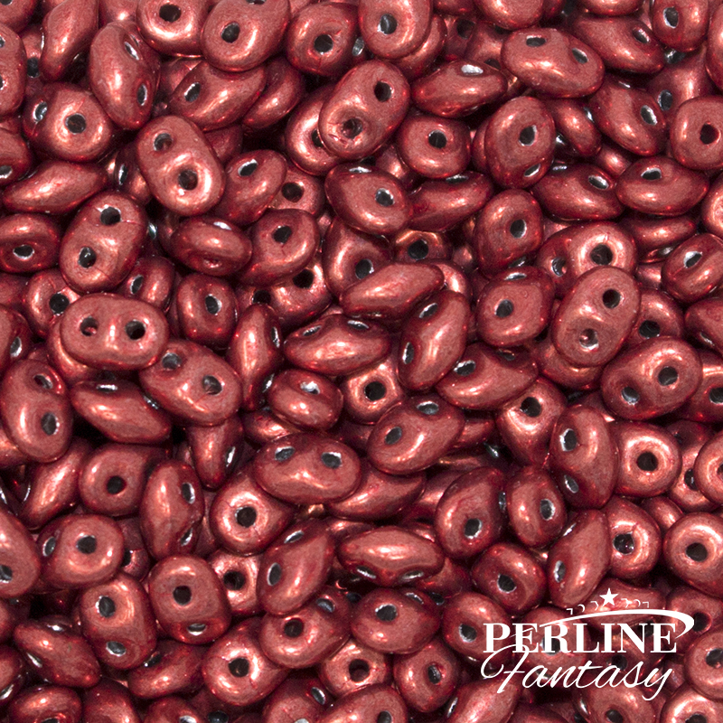 Superduo Saturated Metallic Cranberry