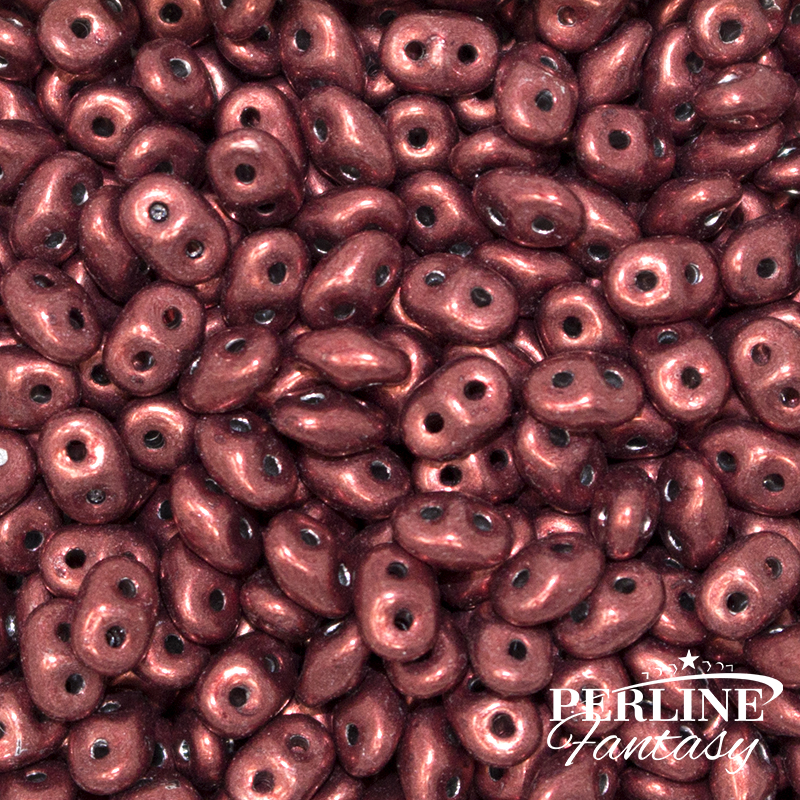 Superduo Saturated Metallic Merlot