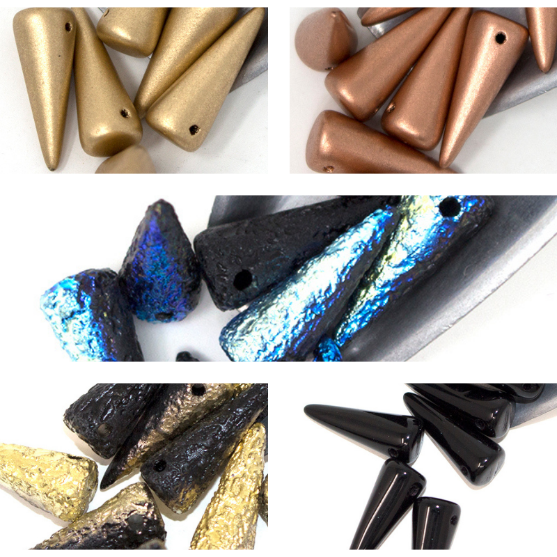 SPIKE BEAD 7 X 17 MM