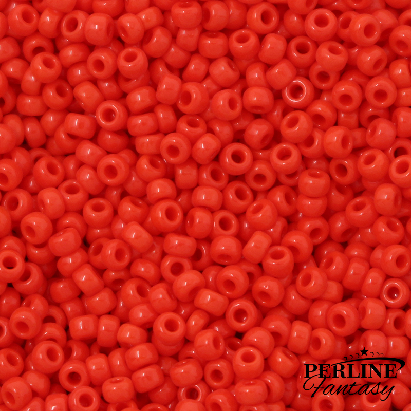 Rocailles Miyuki 11/0 Opaque Red (407)
