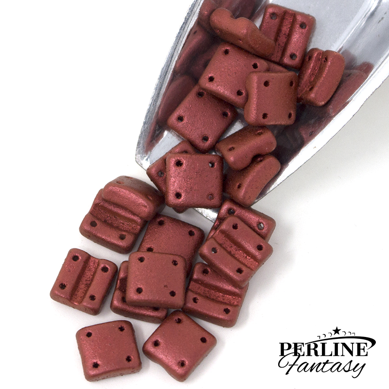 Perline Fixer Verticali - Lava Red