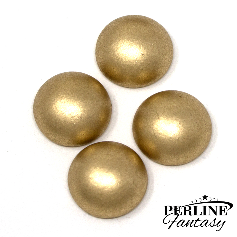 Cabochon Aztec Gold 12 Mm