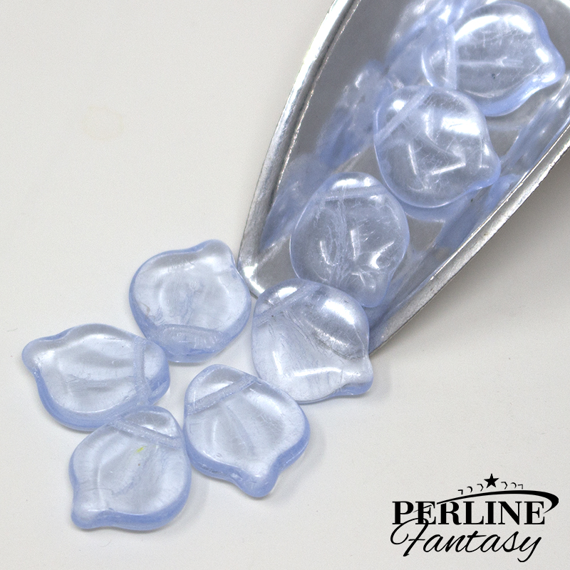 Peony Petal Crystal Sapphire 12 x 15 Mm