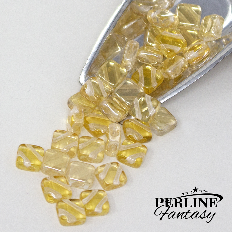 Perline Flat Silky Crystal Blond Fare