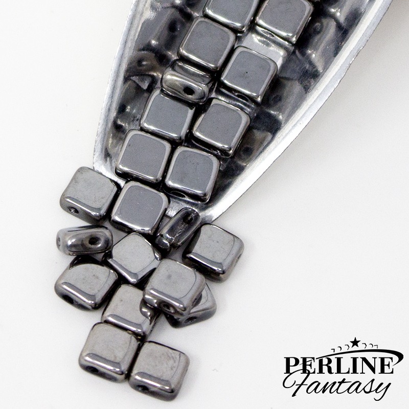 Perline Flat Silky Crystal Full Chrome