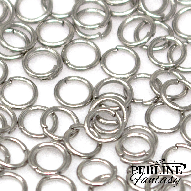 Anellini 4 x 0,6 Mm Acciaio Inox