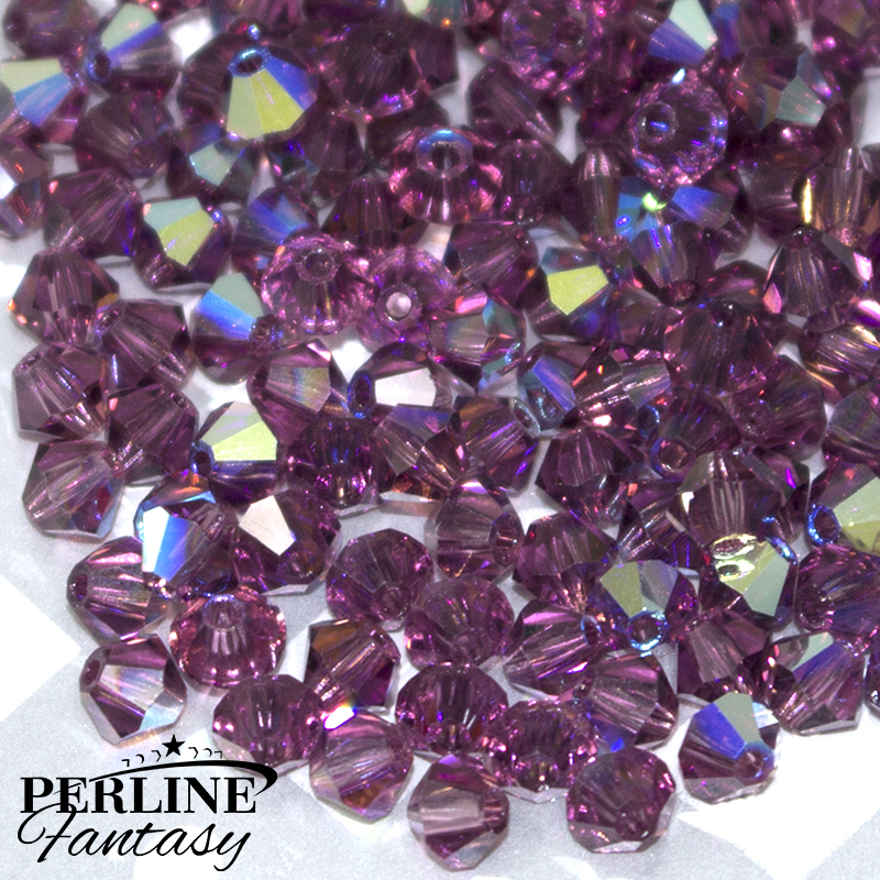 Bicono Preciosa 4 Mm Amethyst AB