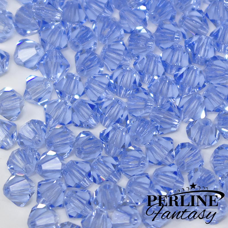 Bicono Preciosa 4 Mm Light Sapphire