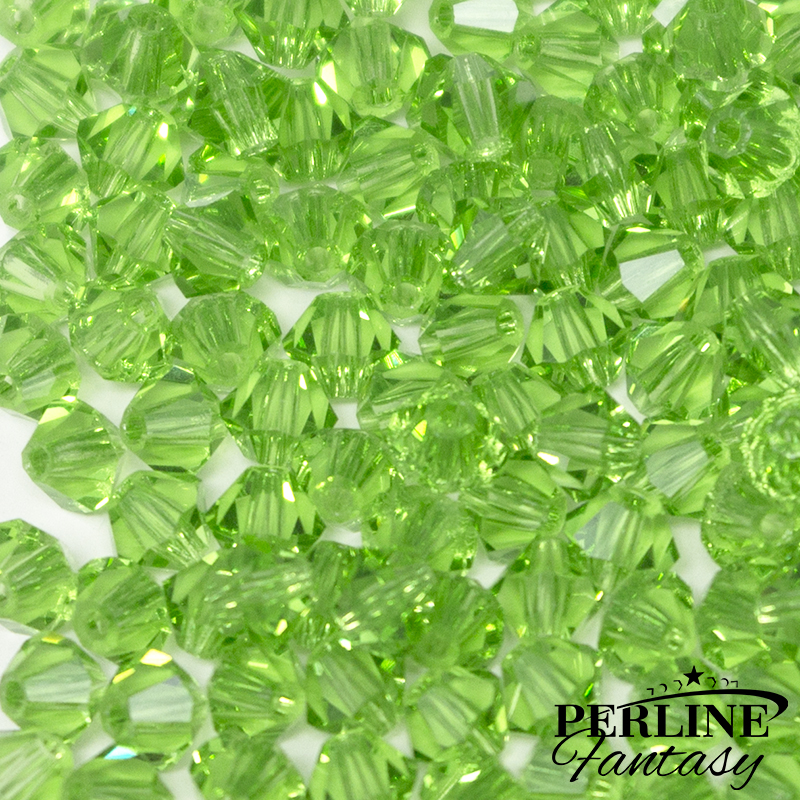 Bicono Preciosa 4 Mm Peridot