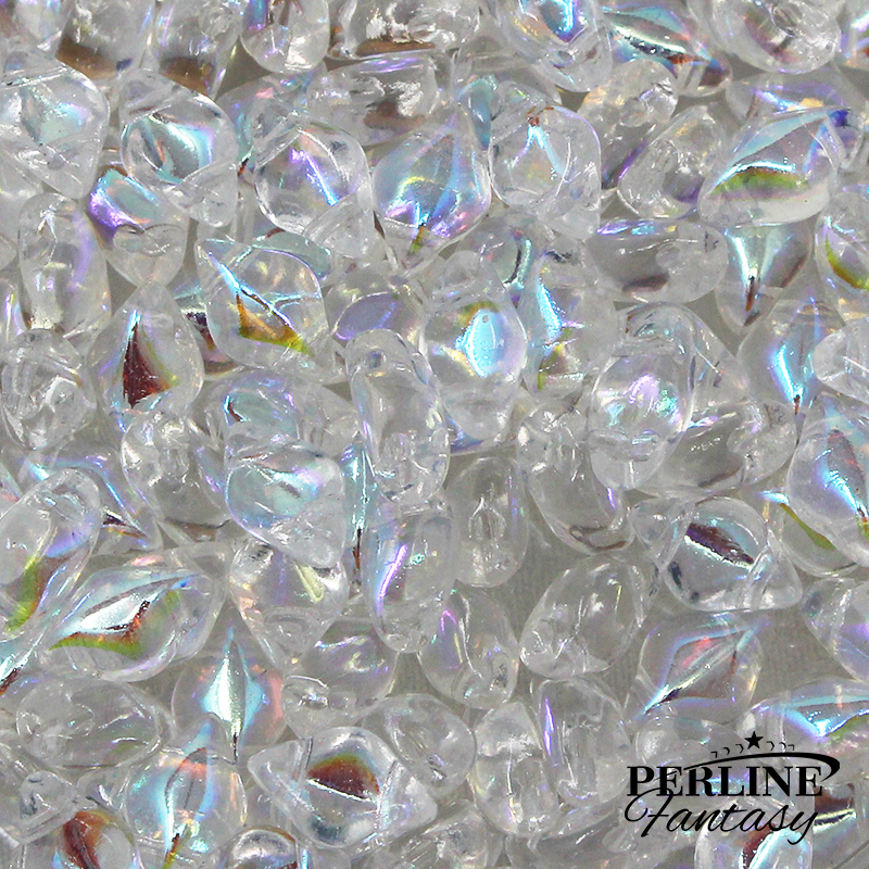 Perline Gemduo Crystal AB