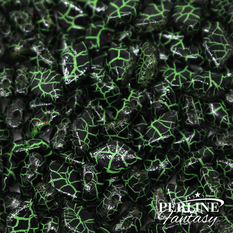 Perline Gemduo Ionic Jet/Green