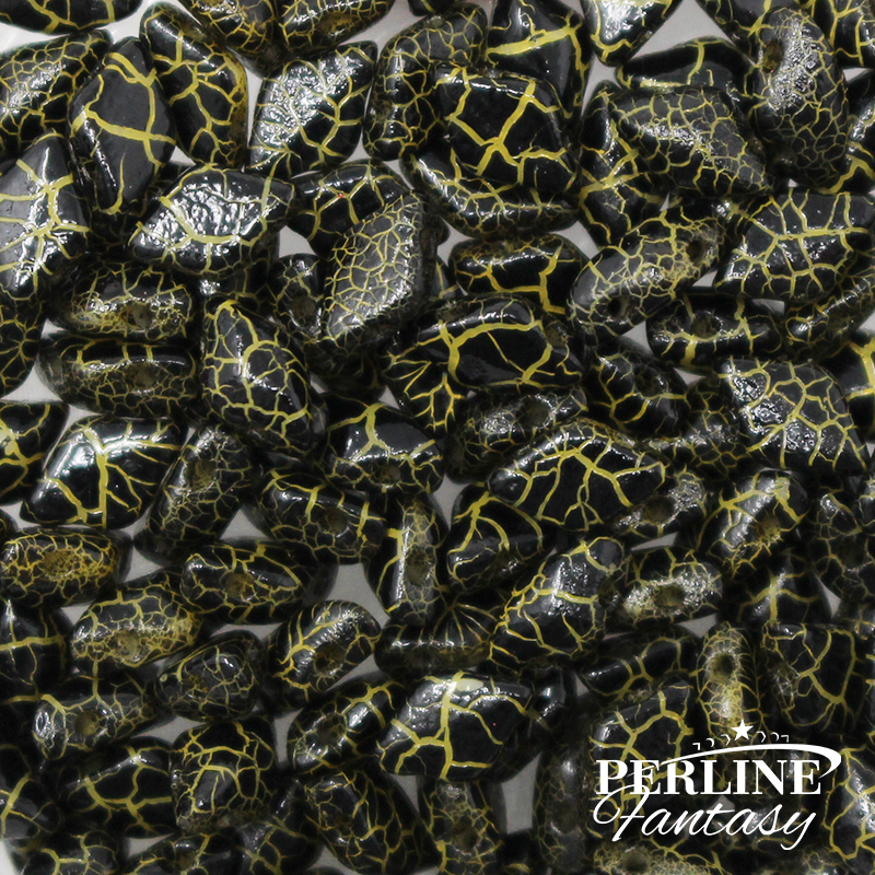 Perline Gemduo Ionic Jet/Yellow
