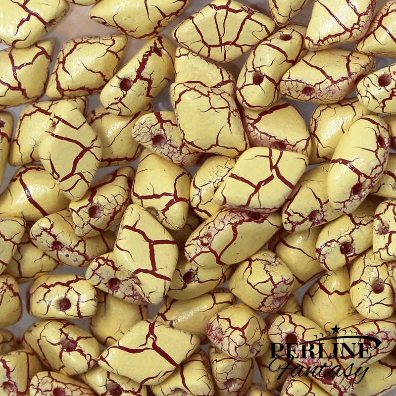 Perline Gemduo Ionic  Lt. Yellow / Dk. Red