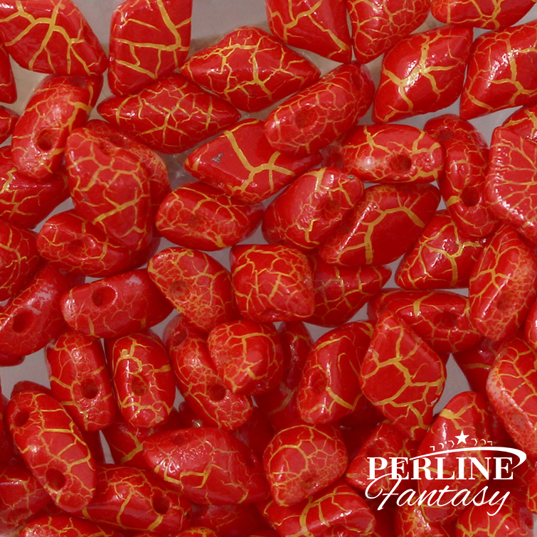 Perline Gemduo Ionic Red/Yellow
