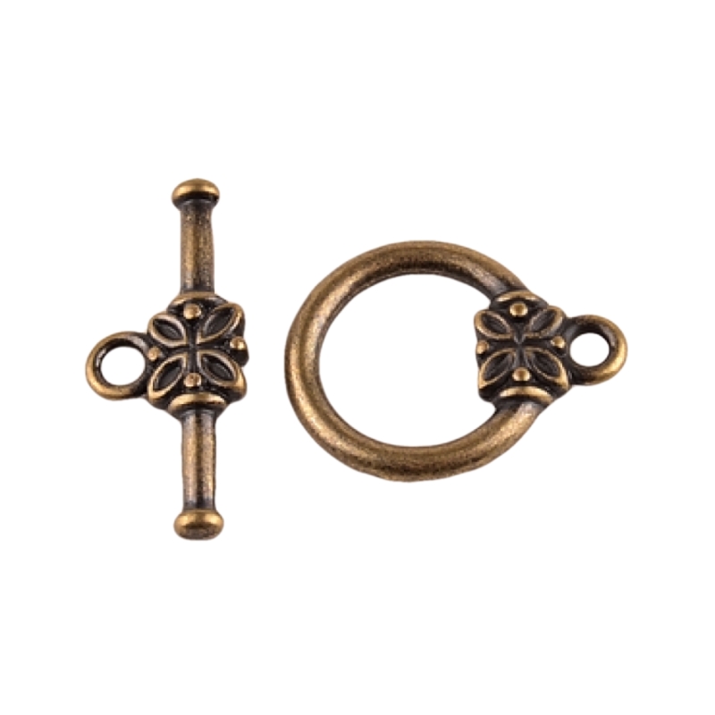 Chiusura T - Bar Bronzo Antico Fiore