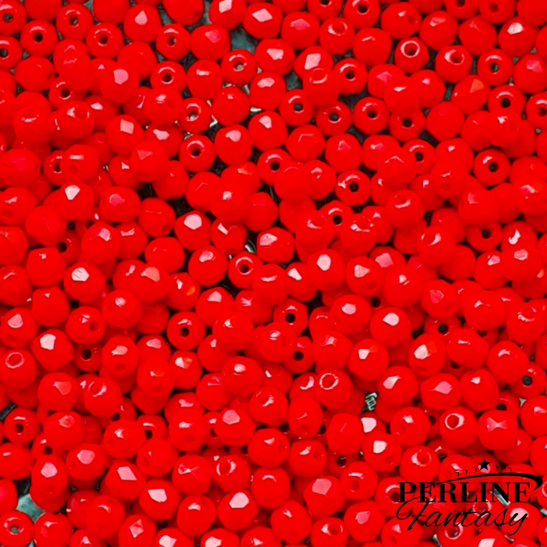 Mezzi Cristalli 3 Mm Op. Red