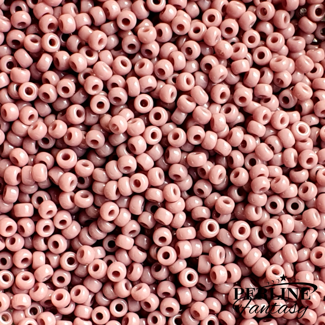 Rocailles Miyuki 8/0 Opaque Mauve