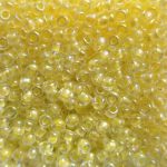 Rocailles Miyuki 11/0 Color Lined Yellow AB (273)
