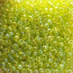 Rocailles Miyuki 11/0 Transp. Chartreuse AB (258)