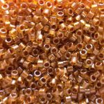 Miyuki Delica 11/0 Copper Pear Lined Marigold (1702)