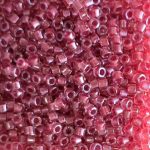 Miyuki Delica 11/0 Sparkling Peony Pink Lined Crystal (0902)