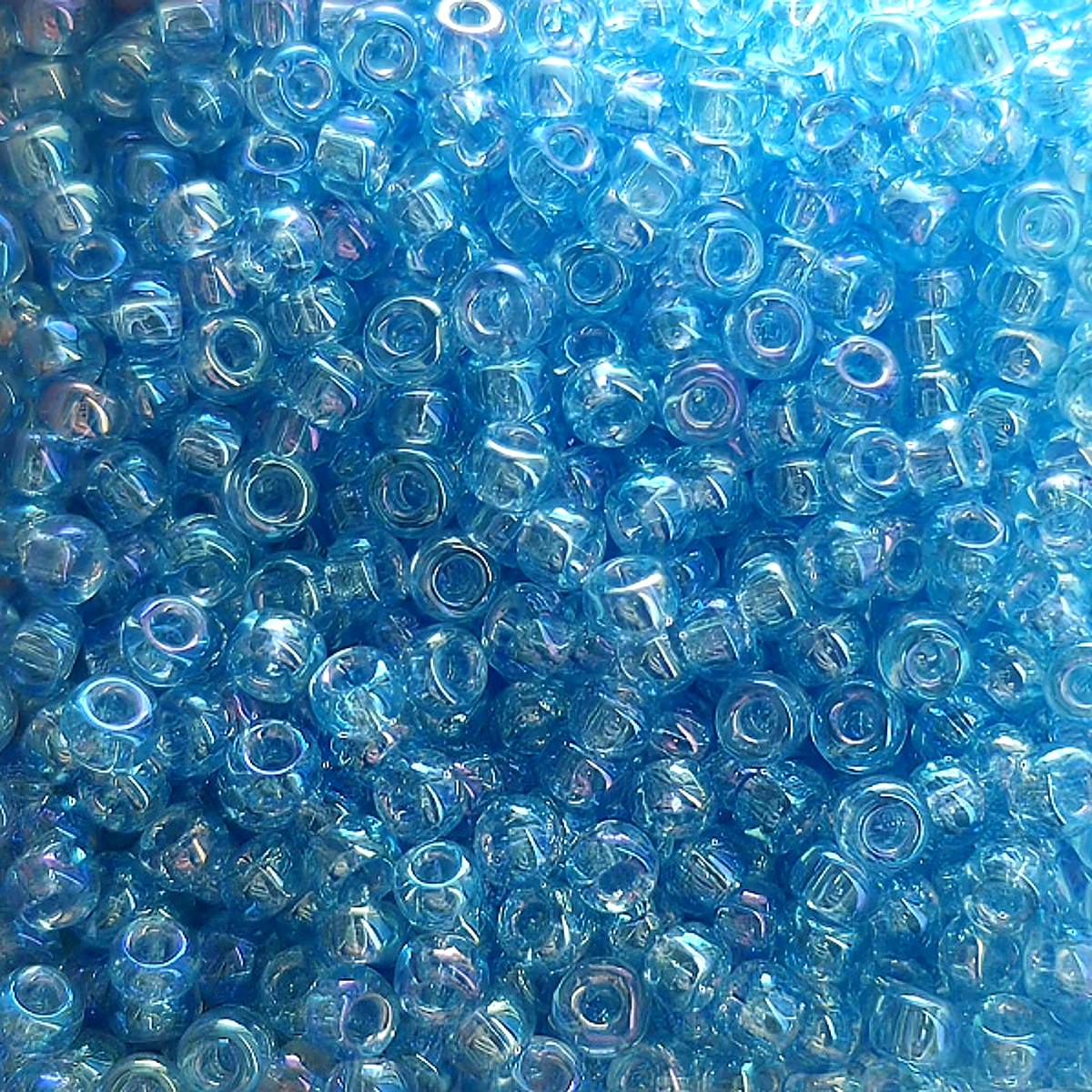Rocailles Miyuki 11/0 Aqua AB (260) Rocailles Miyuki 11/0 Aqua AB (260) - immagine 1