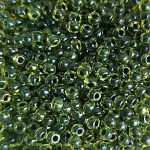 Rocailles Miyuki 11/0 Olive Lined Chartr. Luster (350)