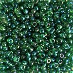 Rocailles Miyuki 11/0 Jade Lined Crystal AB (354)