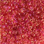 Rocailles Miyuki 11/0 Color Lined Dark Pink Amber (363)