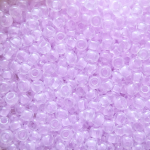 Rocailles Miyuki 11/0 Orchid Lined Crystal (222)