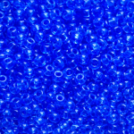 Rocailles Miyuki 11/0 Transp. Sapphire. (150)