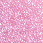 Rocailles Miyuki 11/0 Transp. Pink AB (265)